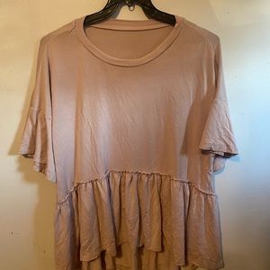 American Eagle Light Pink Top